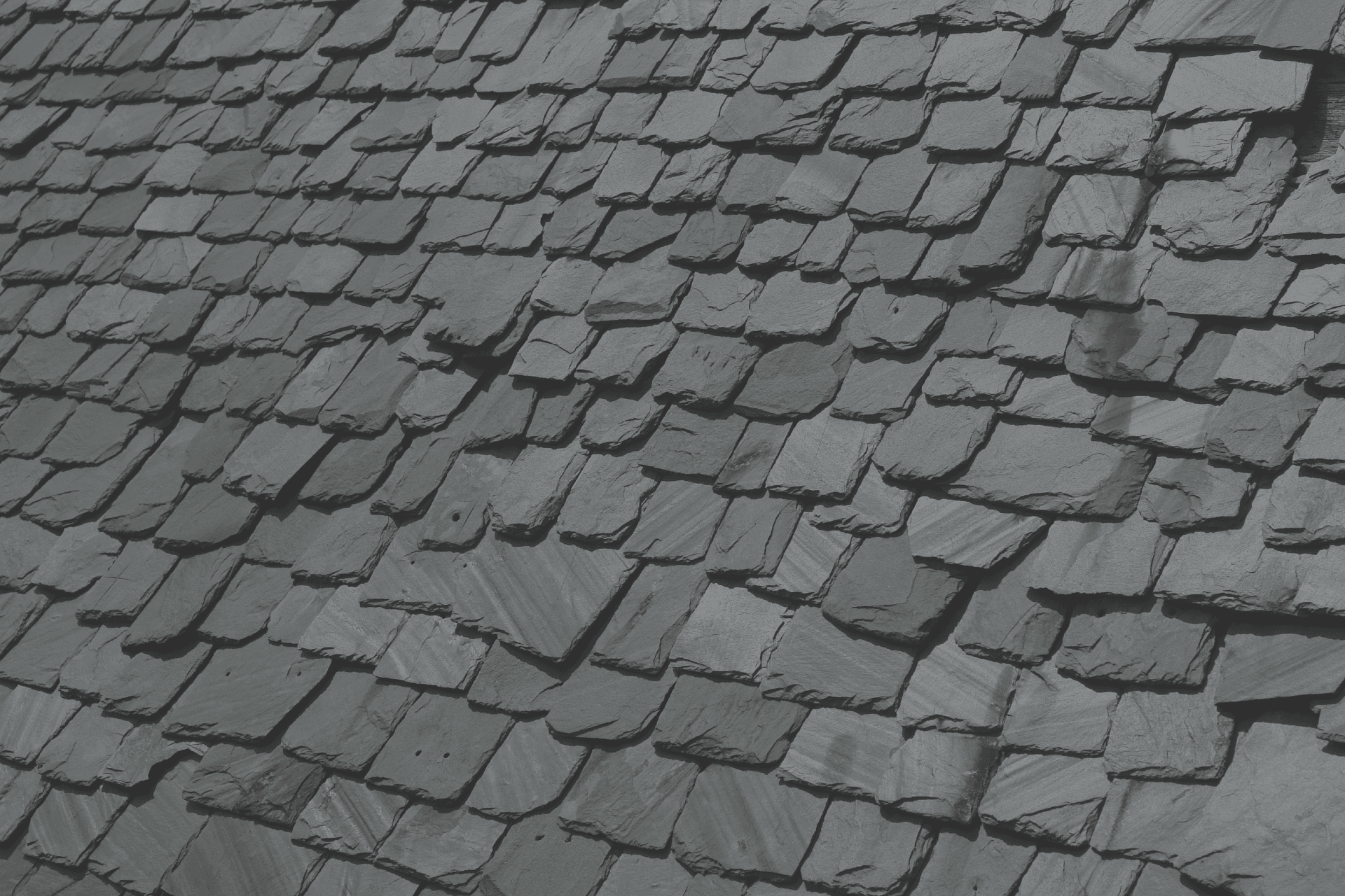 Slate tile roofing